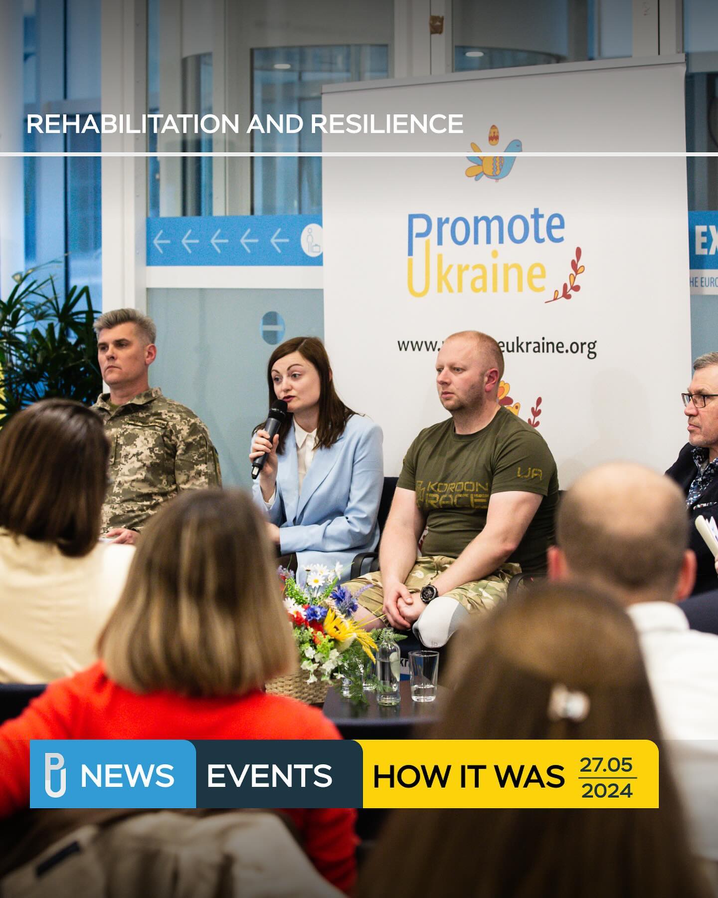 Promote Ukraine NGO and Veteran Coalition International were proud to bring together partners from different countries to share insights, lessons learned, and best practices for supporting veterans